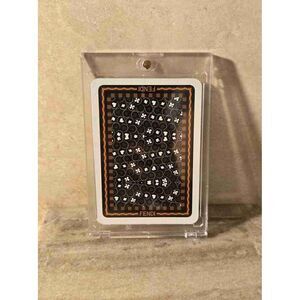 NEW Fendi Designer Encased Playing Card